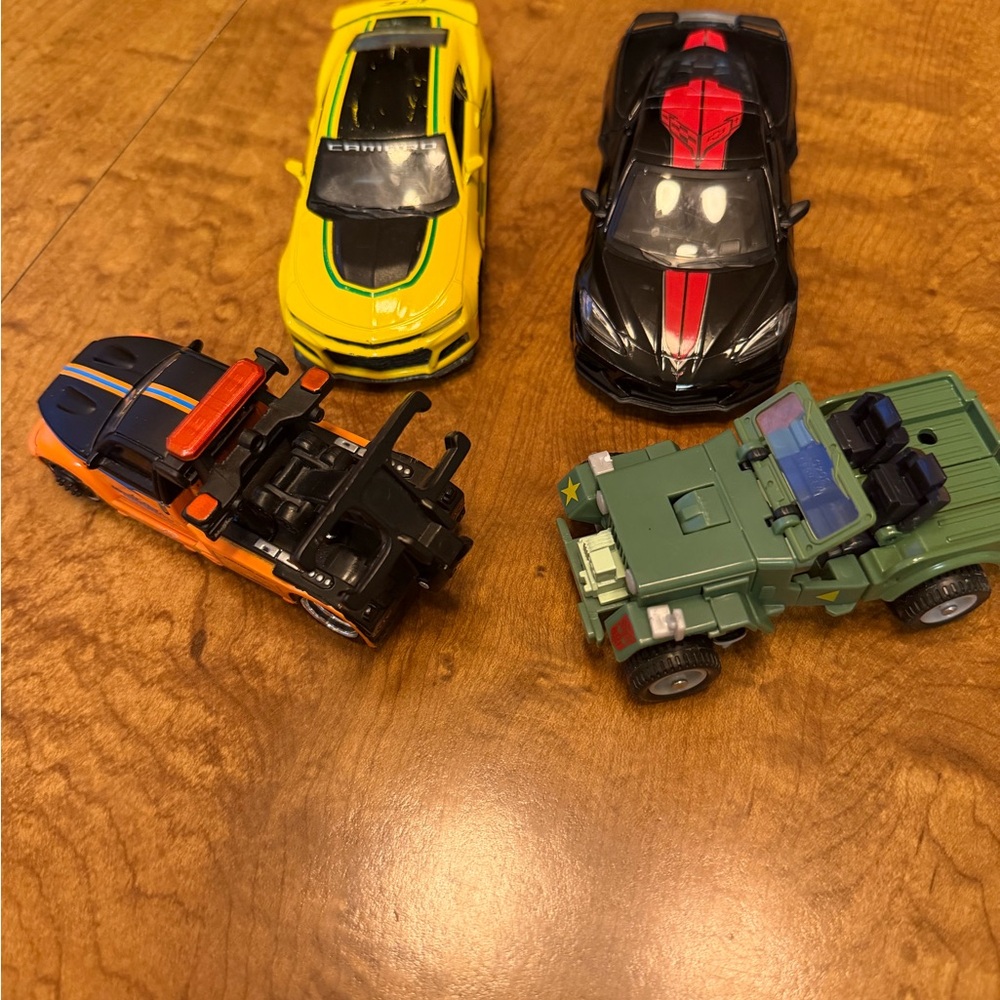 Lot of 4 collectible model cars #10